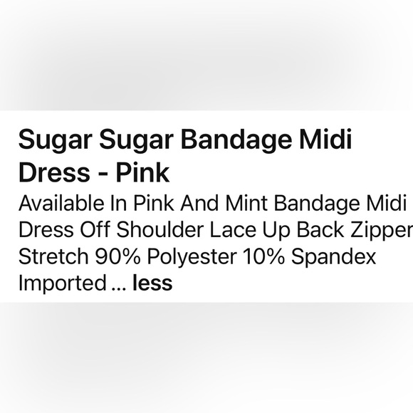 Sugar Sugar Bandage Midi Dress - Picture 2 of 5